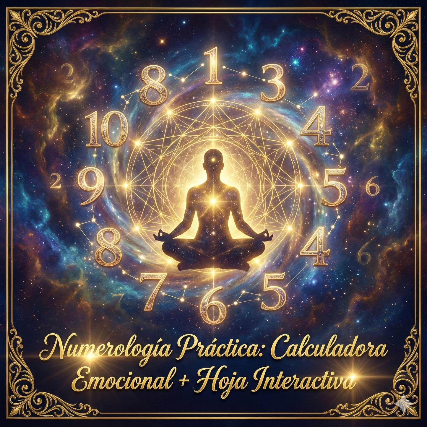 Numerología Práctica: Calculadora Emocional + Hoja Interactiva